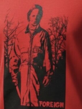 3 for $27 Foreign NWOT Red Short Sleeve Tee with Graphic